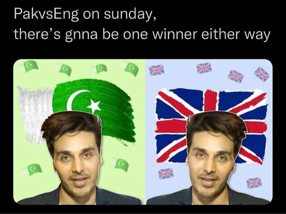 ٹی ٹوئنٹی فائنل، پاک انگلینڈ میچ میں جیت احسن خان کی ہوگی