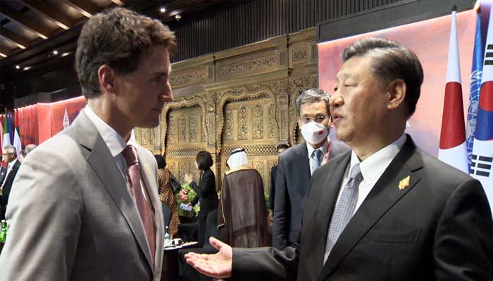 بند کمرہ اجلاس کی تفصیلات لیک، چینی صدر کا کینیڈین وزیراعظم سے اظہار خفگی
