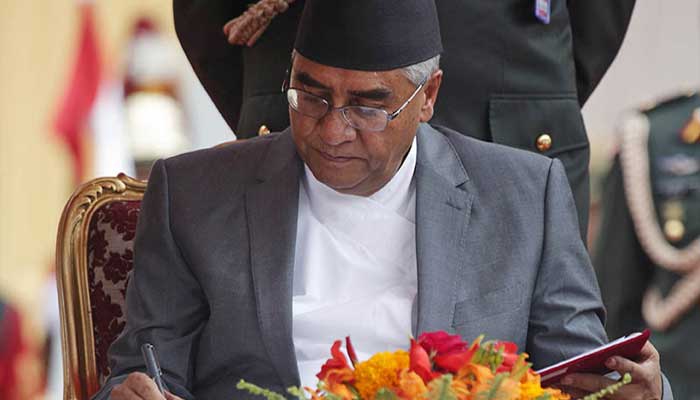 نیپال: شیر بہادر دوبا پانچویں بار وزیراعظم منتخب