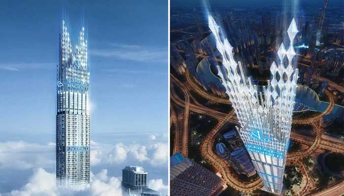 دبئی میں دنیا کی بلند ترین رہائشی عمارت تعمیر کی جائے گی