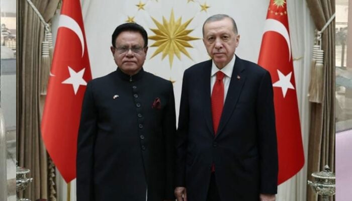 ترکیے میں پاکستان کے نئے سفیر کی صدر اردوان سے ملاقات