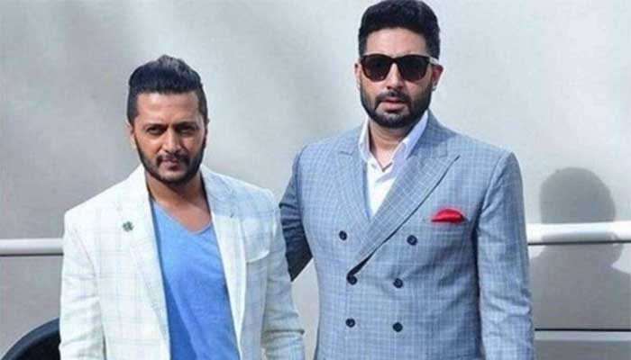 ’وید لاولے‘ پر رتیش دیش مکھ کے ساتھ ابھیشک بچن کا ڈانس