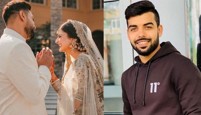 فوٹو: بشکریہ شاداب خان ٹوئٹر اکاؤنٹ