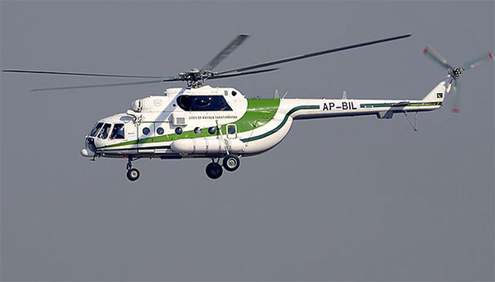 کے پی حکومت کا گورنر کو ڈی آئی خان کے دورے کیلئے ہیلی کاپٹر دینے سے انکار