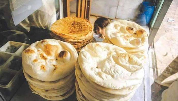 اسلام آباد: روٹی، نان اور پراٹھے کی قیمت میں 2 سے 10 روپے تک کا اضافہ