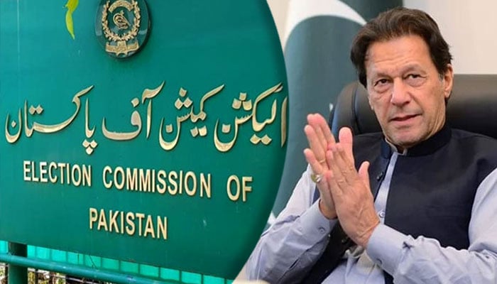 الیکشن کمیشن نے عمران خان کو پارٹی چیئرمین رہنے پر نوٹس جاری کردیا