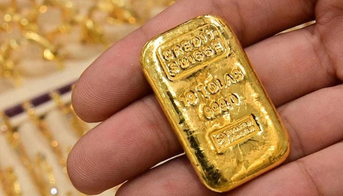 سونے کی فی تولہ قیمت میں 5 ہزار روپے کا اضافہ
