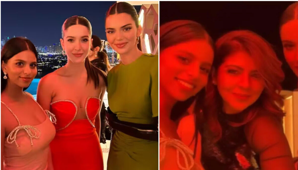 Suhana Khan, Shanaya Kapoor bond with Hollywood's Kendall Jenner 
