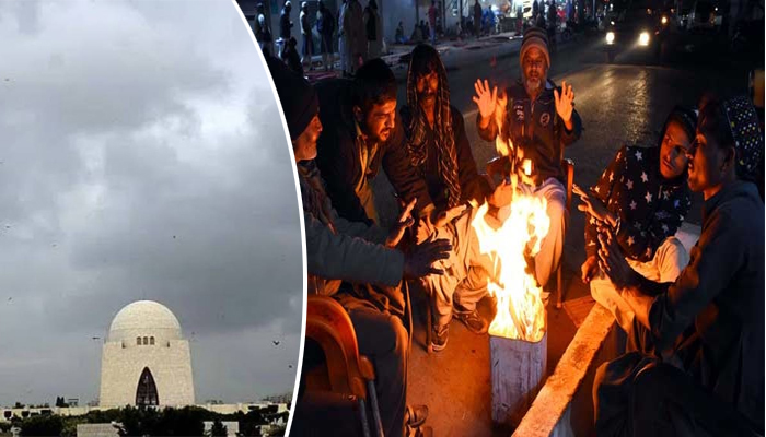 کراچی کے کچھ علاقوں میں درجۂ حرارت 4 تا 6 ڈگری ہونے کا امکان