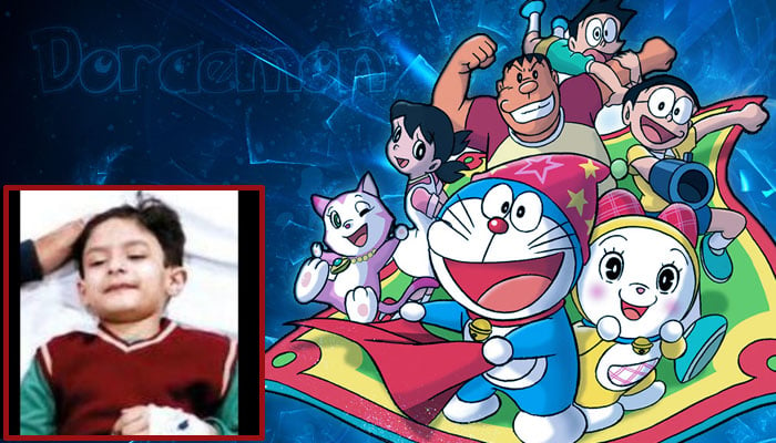 حادثے میں زخمی ہونے والا ایک 6 سالہ بچے کی جان جاپانی مشہور کارٹون ڈوریمون نے بچا لی