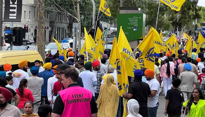 Melbourne: 55 thousand Sikhs voted for the independence of Khalistan
