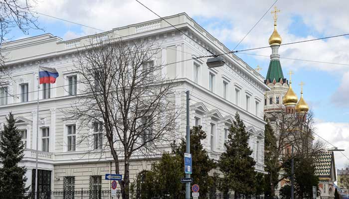 ویانا میں قائم روسی سفارتخانہ۔