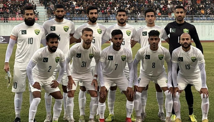 پاکستان فٹبال ٹیم - فوٹو: فائل