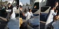 ٹریفک پولیس کے ڈی ایس پی نے تشدد کرنے والی خاتون  کو معاف کردیا