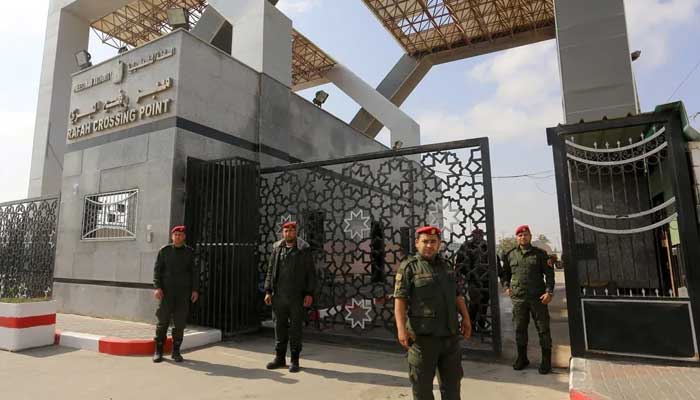 فلسطین سے مصر داخل ہونے کا سرحدی اینٹری پوائنٹ، فائل فوٹو