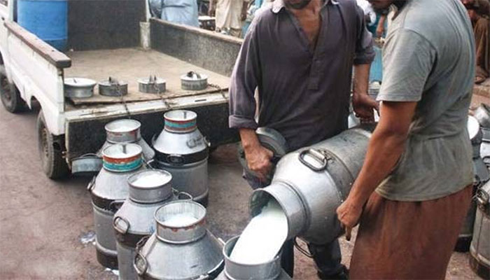 16 فروری سے دودھ کی فی کلو قیمت میں 20 روپے اضافے کا اعلان