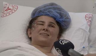 ملبے تلے زندہ بچ جانے والی ترک خاتون کا اسپتال سے پیغام