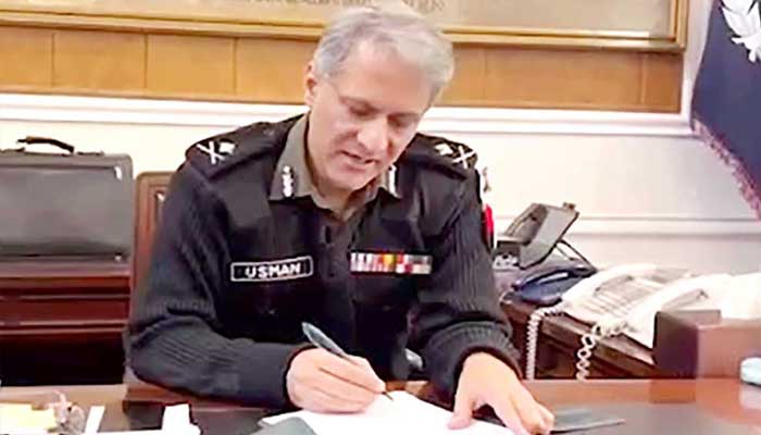 آئی جی پنجاب ڈاکٹر عثمان انور، فائل فوٹو