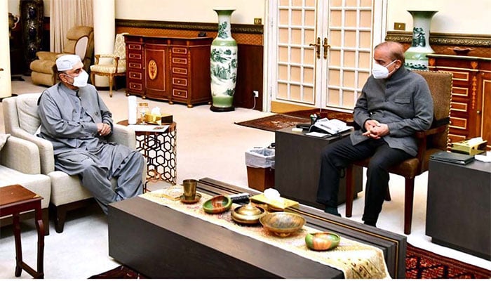 وزیراعظم شہباز شریف سے آصف زرداری کی اہم ملاقات