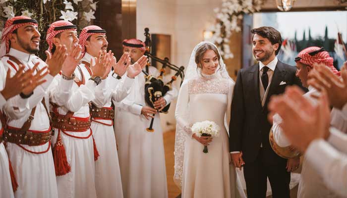 اردن: شہزادی ایمان کی شادی، عرب ممالک کے حکمران خاندانوں کی شرکت