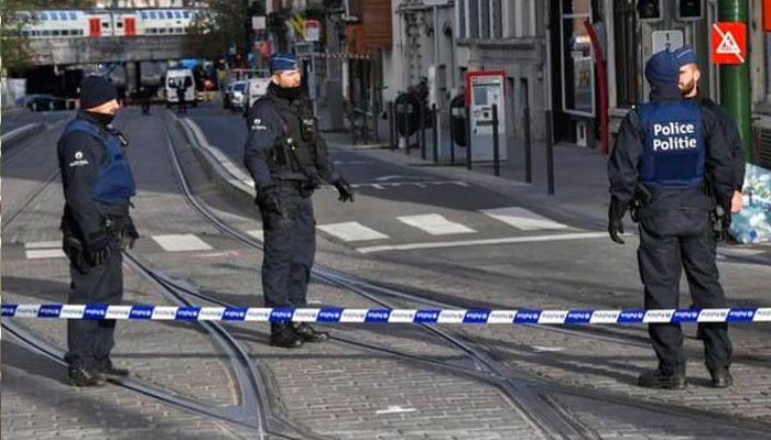 Police in Brussels arrested a woman suspected of suicide