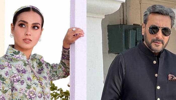 Iqra Aziz reacts with a definite nod over Adnan Siddiqui's wish to work with her 