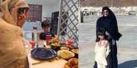 ثانیہ مرزا نے بیٹے کے ہمراہ افطار کرتے ہوئے ویڈیو شیئر کردی 