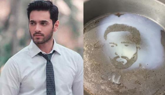 باصلاحیت فنکار نے انڈے سے وہاج علی کی تصویر بنادی 