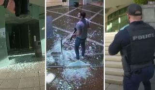 پولیس نے بینک میں فائرنگ کرنے والے کو کیسے مارا؟