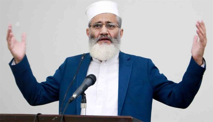 افغانستان اور بنگلہ دیش کی کرنسی ہمارے روپے سے اوپر ہے، سراج الحق