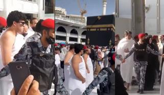 خصوصی پروٹوکول میں عمرہ ادا کرتے نواز شریف کی ویڈیوز وائرل 