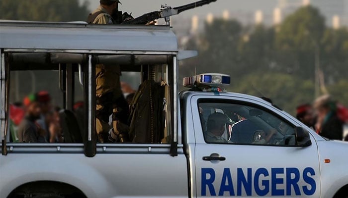 اسلام آباد میں رینجرز کی تعیناتی میں مزید توسیع کا فیصلہ