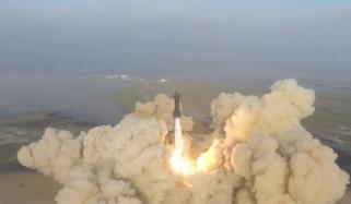 ایلون مسک کی کمپنی کے خلائی راکٹ کے پھٹنے کی ویڈیو سامنے آگئی