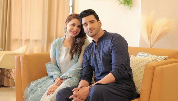 Hina Altaf, Agha Ali serve couple goals on Eid Day 1 