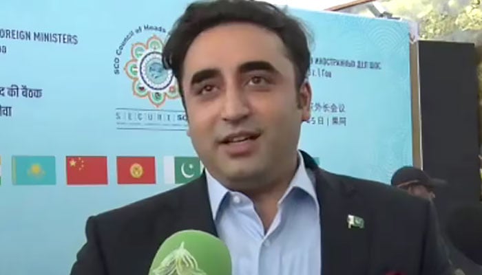 بلاول بھٹو زرداری سے بھارتی ہم منصب جے شنکر کا مصافحہ