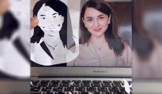 فنکار کا پیپر آرٹ کے ذریعے یمنیٰ زیدی سے محبت کا انوکھا اظہار