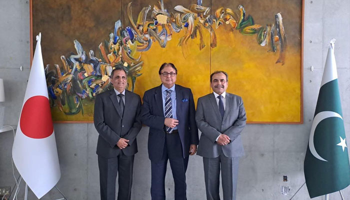 جاپان میں پاکستانی سفیر کی NUTECH کے وفد سے ملاقات