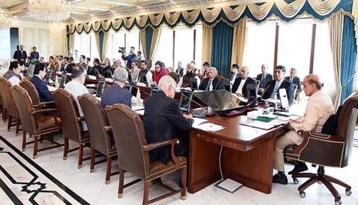 وفاقی کابینہ کے اجلاس کا اعلامیہ جاری