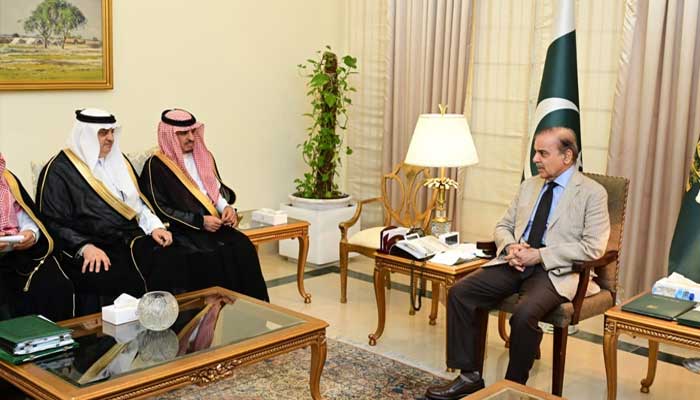 وزیراعظم شہباز شریف سے سعودی نائب وزیر داخلہ کی ملاقات