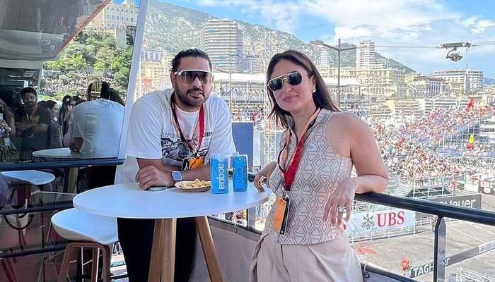 کرینہ کپور فارمولا ون گراں پری دیکھنے موناکو پہنچ گئیں