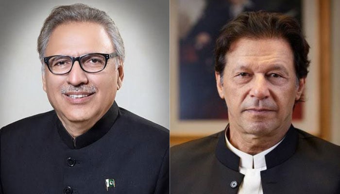 عمران خان کی صدر عارف علوی سے ناراضی کی خبروں کی تردید