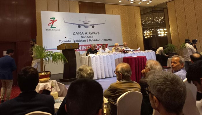 نئی کینیڈین ایئرلائن کا پاکستان کیلئے براہ راست پروازیں شروع کرنے کا اعلان