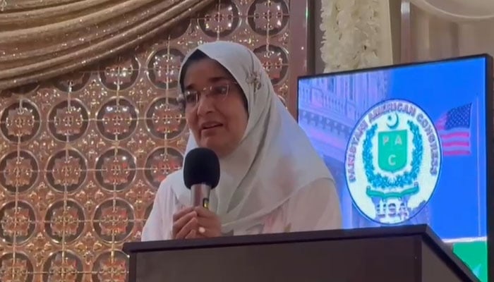 پاکستان امریکن کانگریس کا ڈاکٹر فوزیہ صدیقی کے اعزاز میں استقبالیہ
