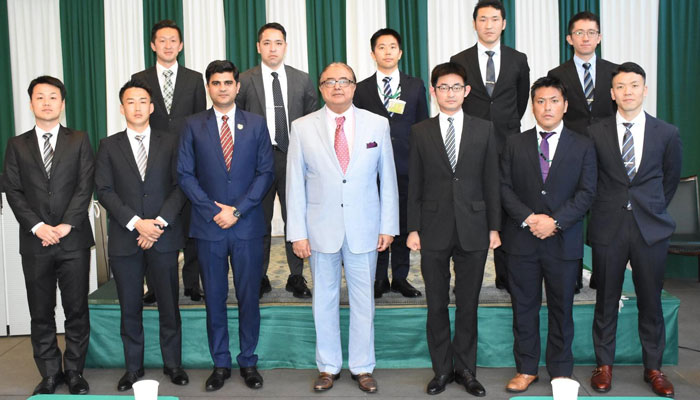 ٹوکیو: پاکستانی سفیر کی جاپان گراؤنڈ سیلف ڈیفنس فورسز کے وفد سے اہم ملاقات