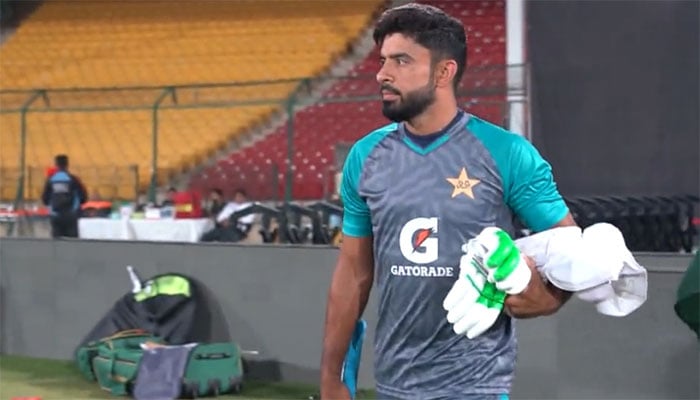 پاکستان کے کرکٹر عامر جمال۔۔۔فائل فوٹو