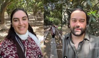 بختاور بھٹو کی شوہر کے ہمراہ سیر سپاٹے کرتے ویڈیو وائرل 