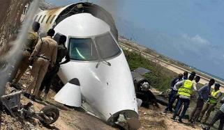 صومالیہ میں مسافر طیارے کو خوفناک حادثہ، ویڈیو وائرل