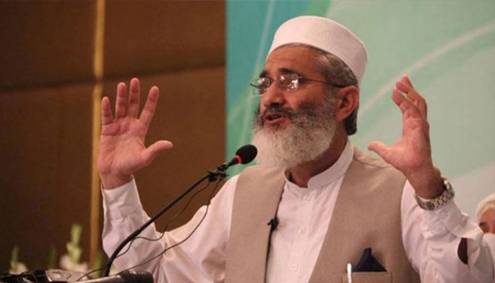 رضوانہ پر تشدد پوری قوم کیلئے شرمندگی کا باعث ہے، سراج الحق