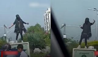 اسلام آباد میں خاتون کے چورنگی پر ڈانس کی ویڈیو وائرل 