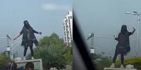 اسلام آباد میں خاتون کے چورنگی پر ڈانس کی ویڈیو وائرل 